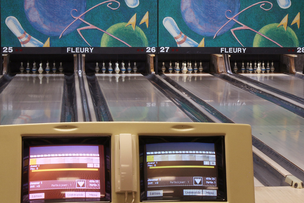 Le légendaire bowling Fleury en mode pointage électronique!
